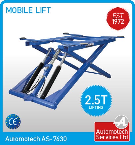 Mobile scissor car lift - scissor, /
