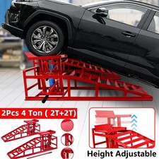 2 x Heavy Duty Metal Car Ramp