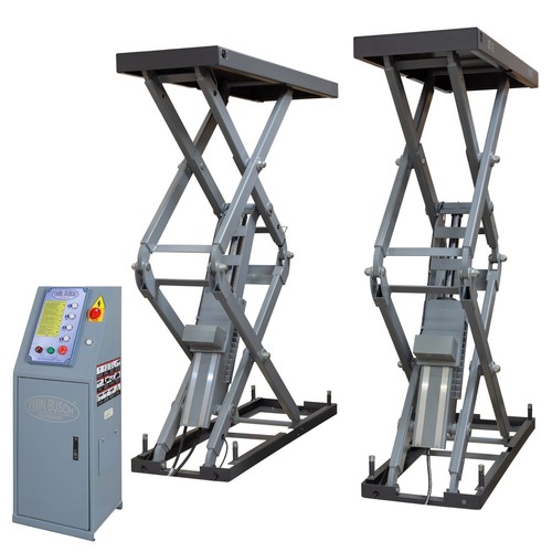Car scissor lift twin busch - car,