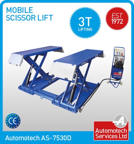 Mobile scissor car lift - scissor,