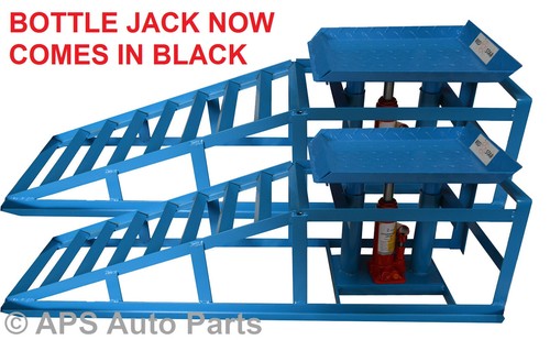 Hydraulic car ramps - car, 2t